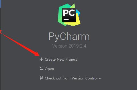pycharm如何创建新项目